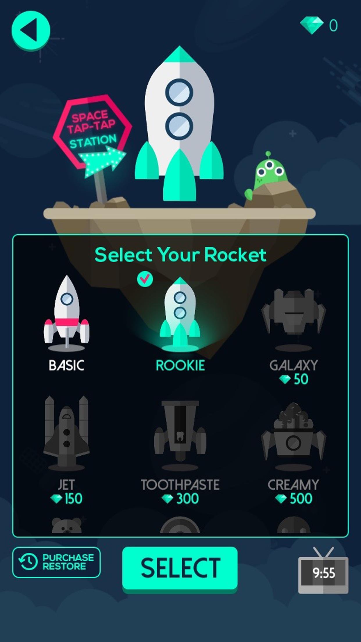 SpaceTapTap Game Screenshot