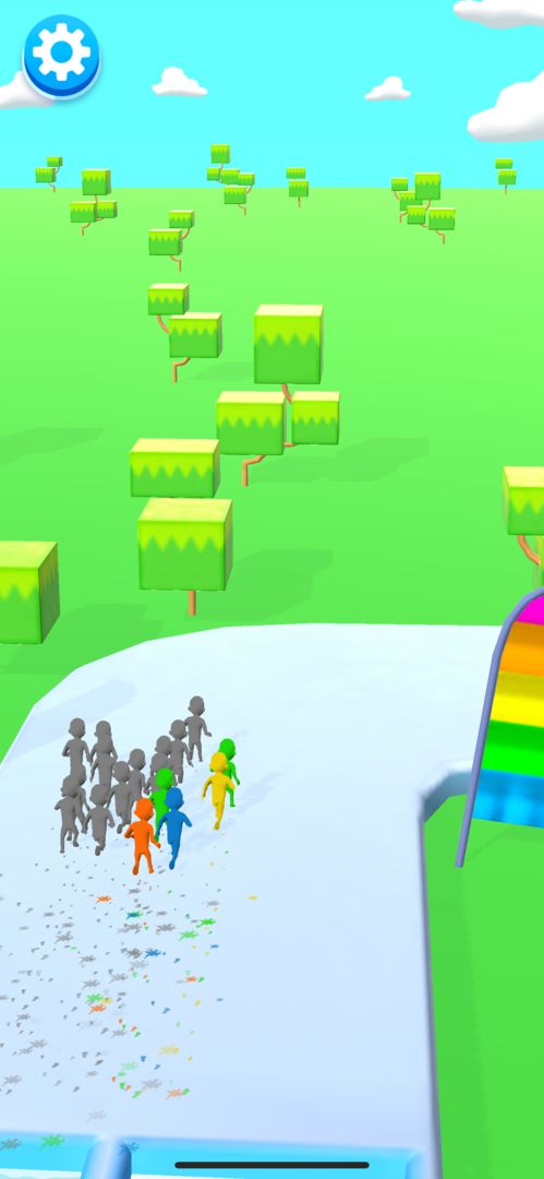 Screenshot of Color Runner