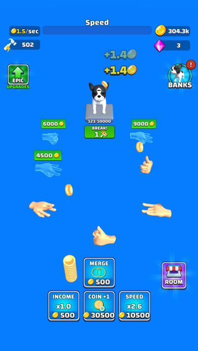 Coin Flip Life ゲームのスクリーンショット
