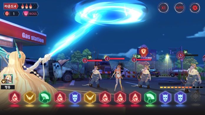 진화소녀 screenshot game