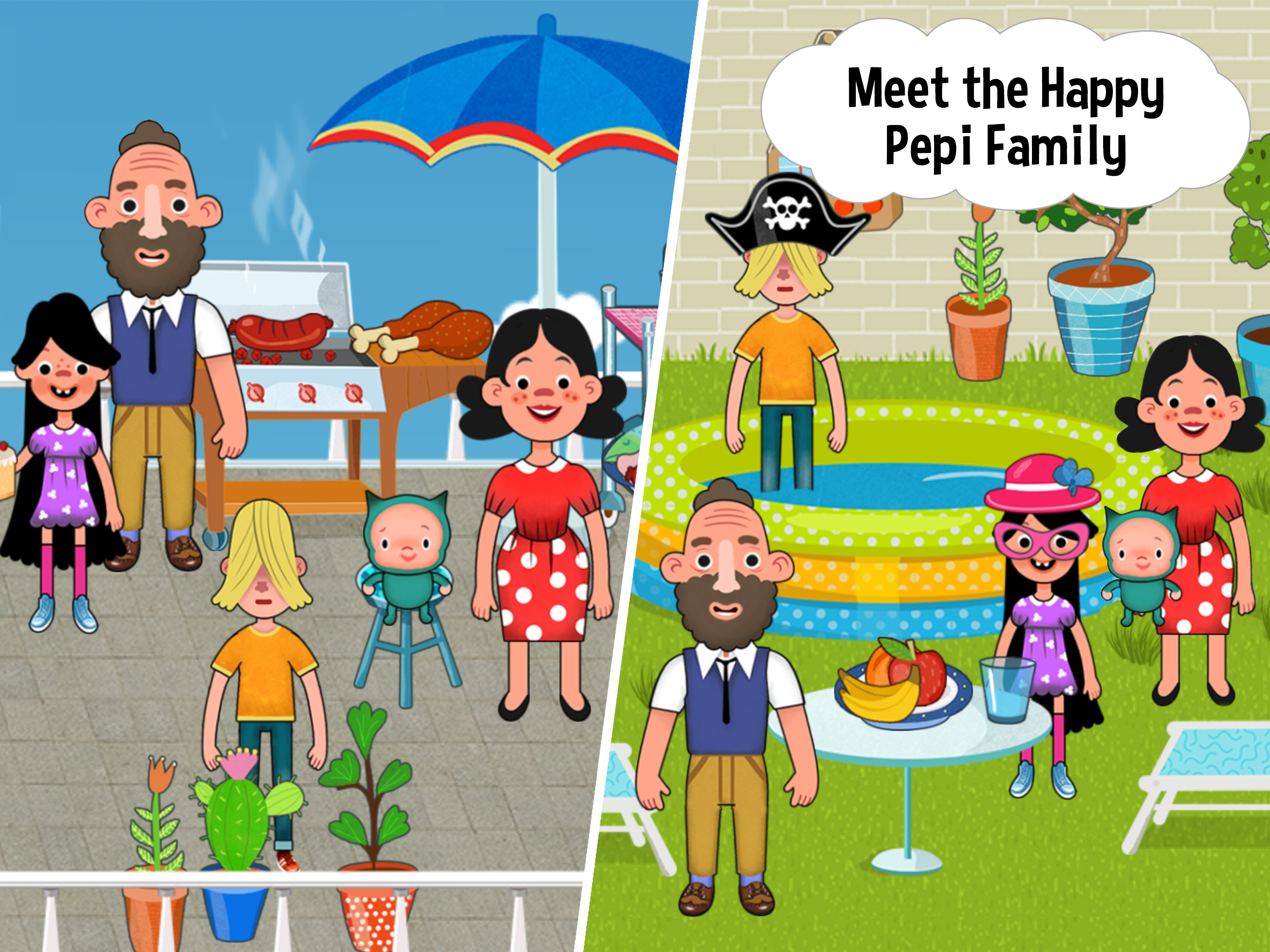Pepi House: Happy Family ภาพหน้าจอเกม