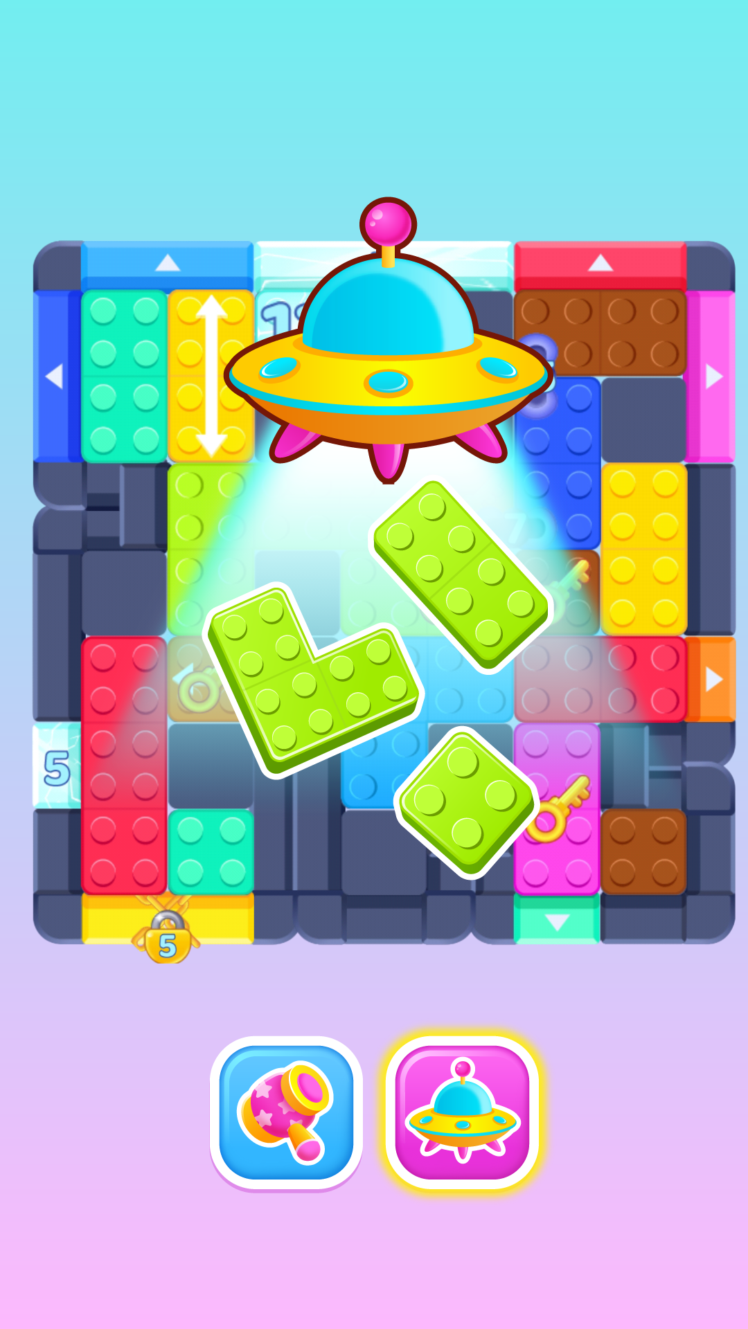 Color Block Escape：Color Jam Game Screenshot