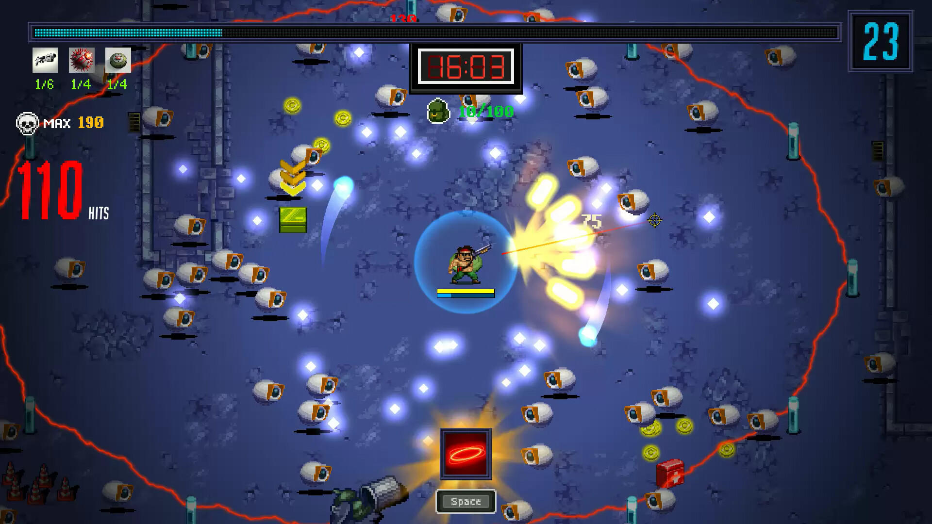 Nuclear Gladiators 3000 게임 스크린 샷
