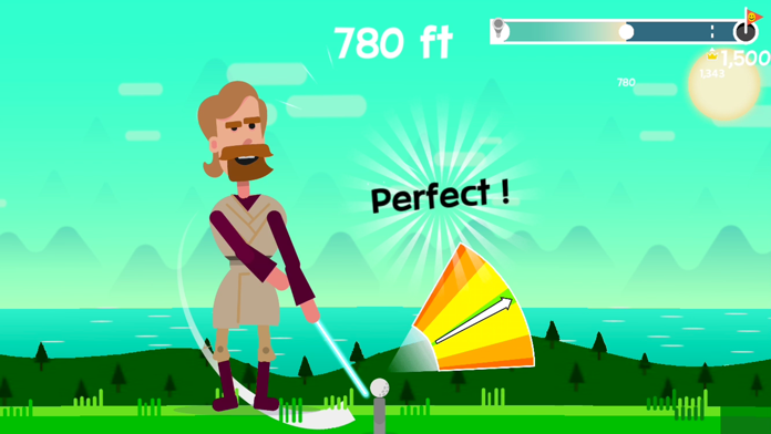 Golf Orbit Game Screenshot