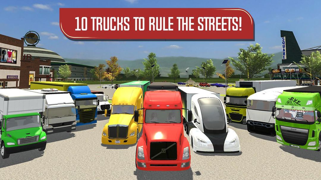 Delivery Truck Driver Sim遊戲截圖