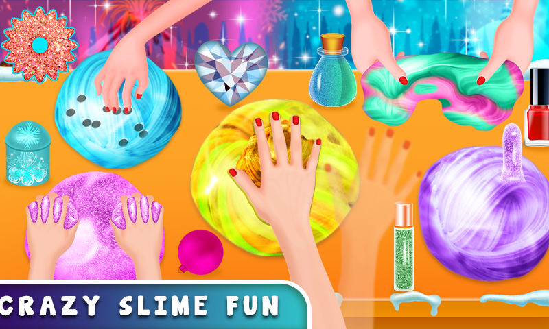 Makeup Slime Simulator Games Game Screenshot