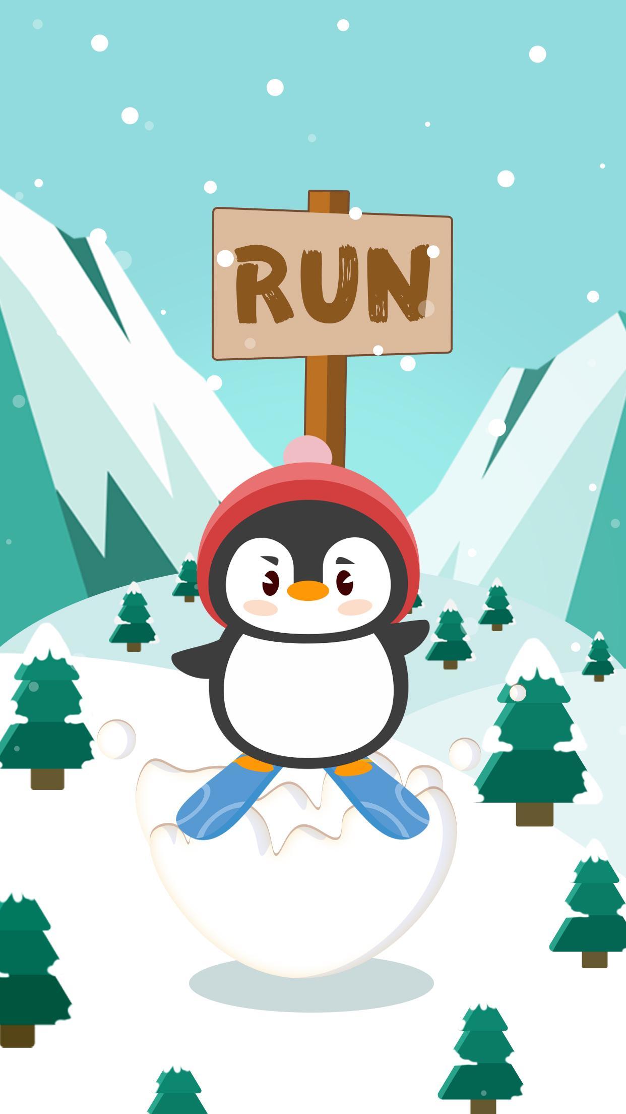 Snowball - chilly snow skiing game snowboard game Game Screenshot