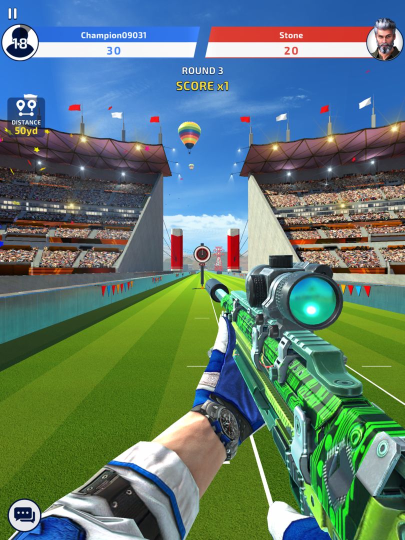 Sniper Champions: 3D shooting遊戲截圖