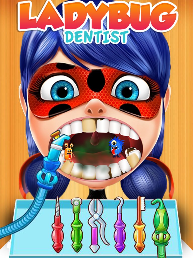 Ladybug Crazy Dentist screenshot game