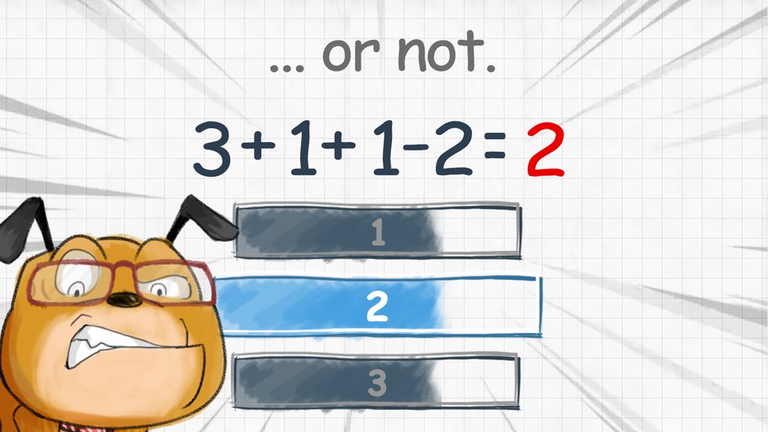 Math Dog: quiz it up! ภาพหน้าจอเกม