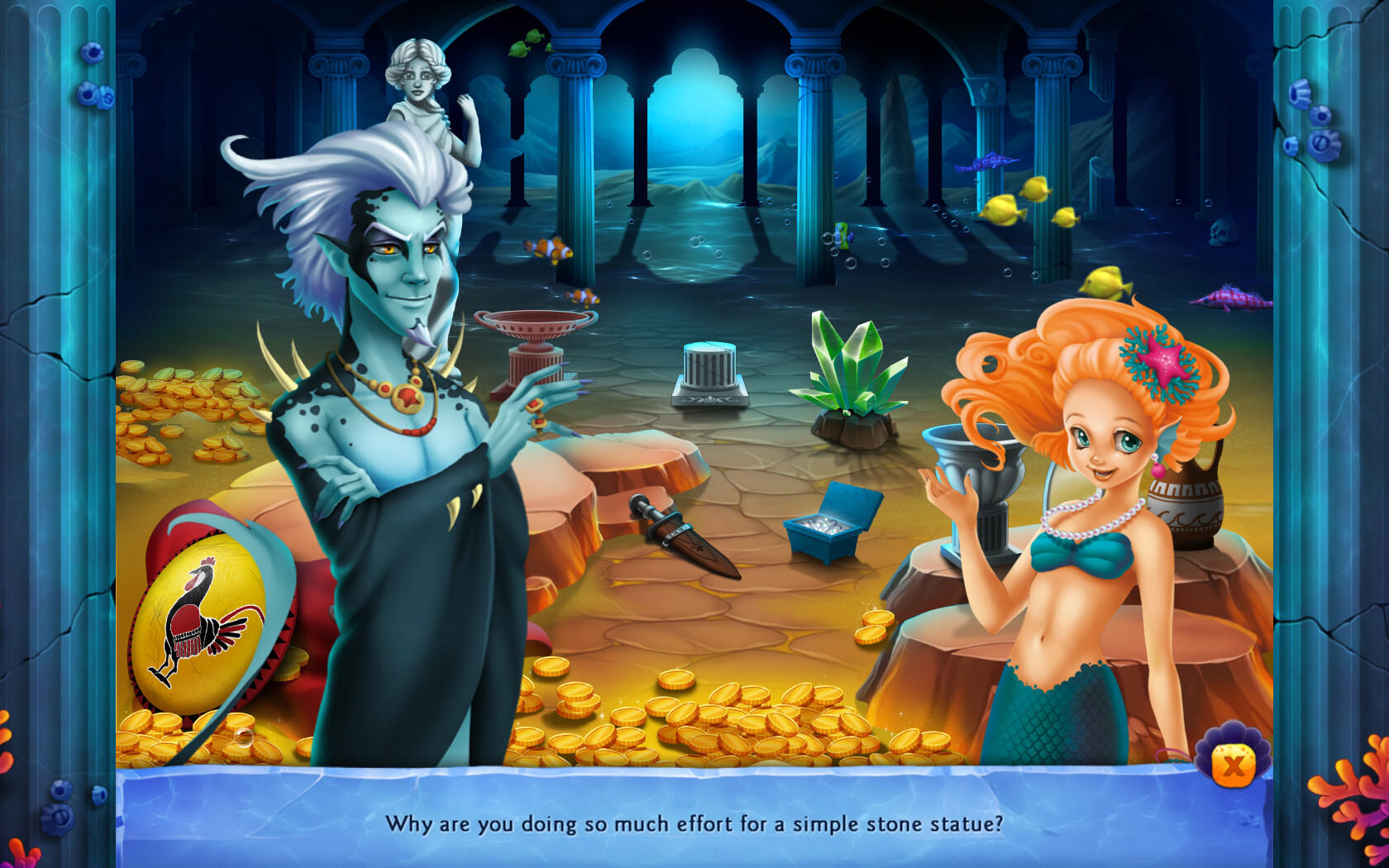 Fiona's Dream of Atlantis ภาพหน้าจอเกม