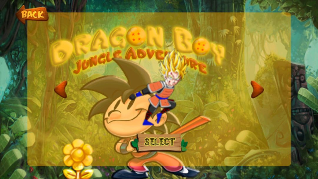 Dragon Boy Jungle Adventure screenshot game