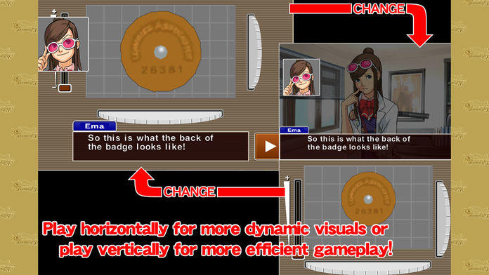 Скриншот игры Ace Attorney Trilogy HD