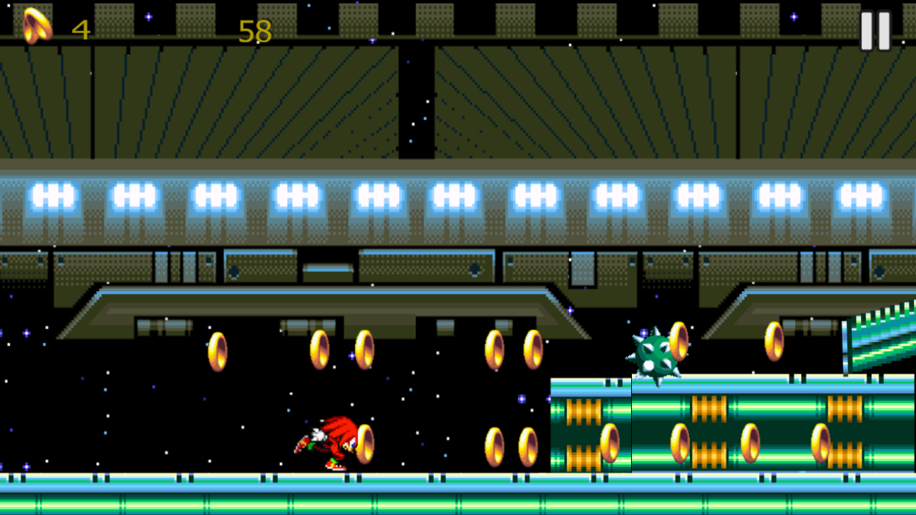 Knuckles Runner 2 - Happy Easter Game Screenshot