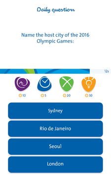 Скриншот игры Rio 2016: Quiz