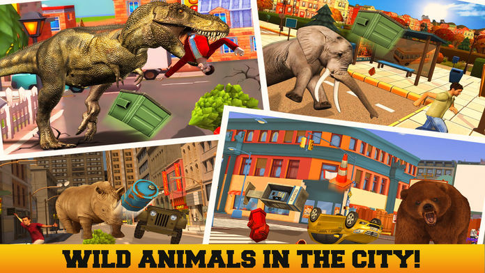Screenshot of 3D狮子模拟器动物狩猎生存游戏