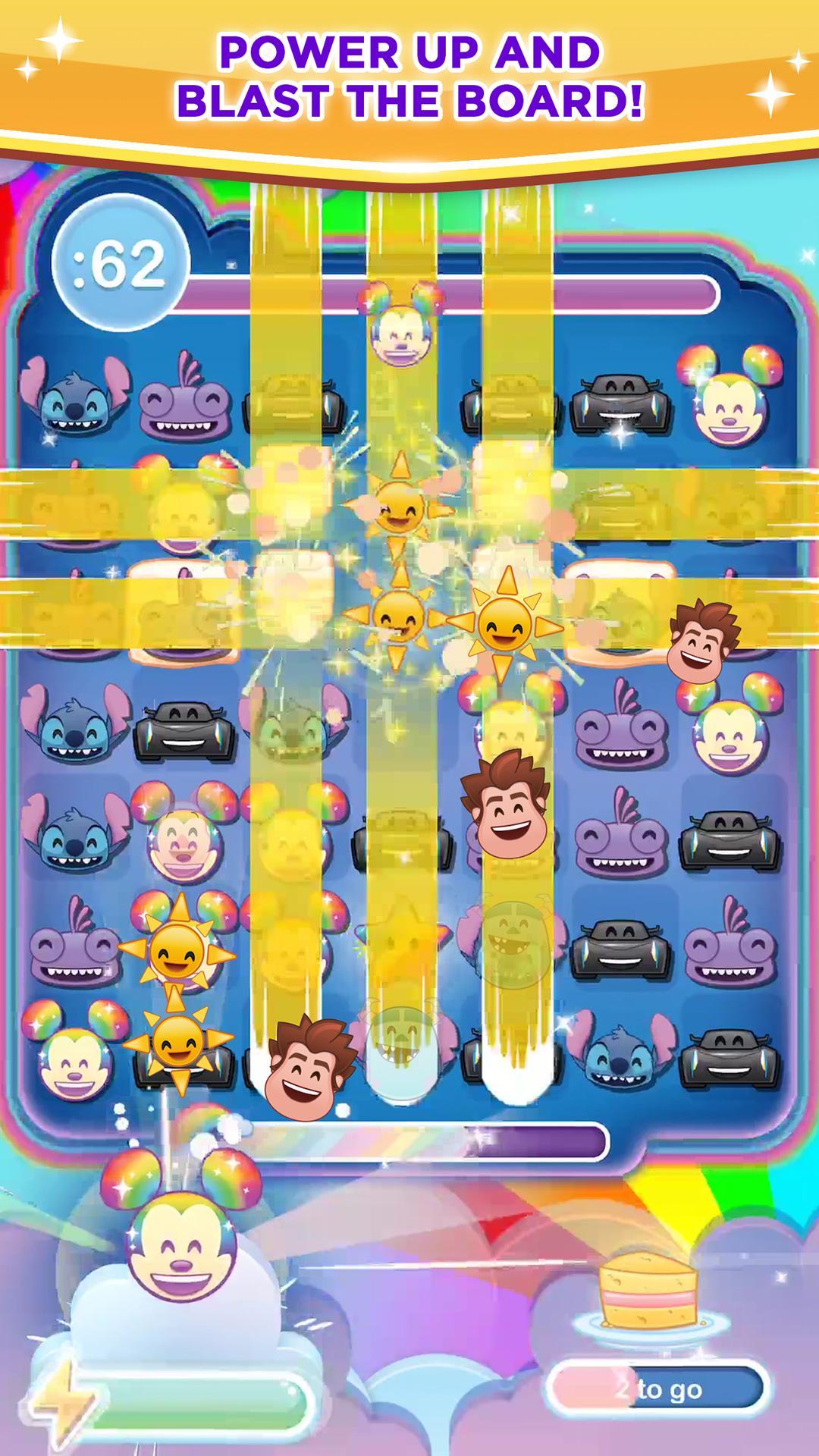 Cuplikan Layar Game Disney Emoji Blitz