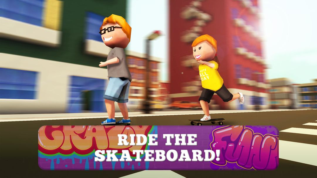 Screenshot of Skate Craft: Pro Skater in City Skateboard Games