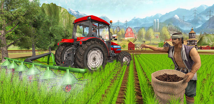 Jogos de trator simulador de fazenda versão móvel andróide iOS apk baixar  gratuitamente-TapTap