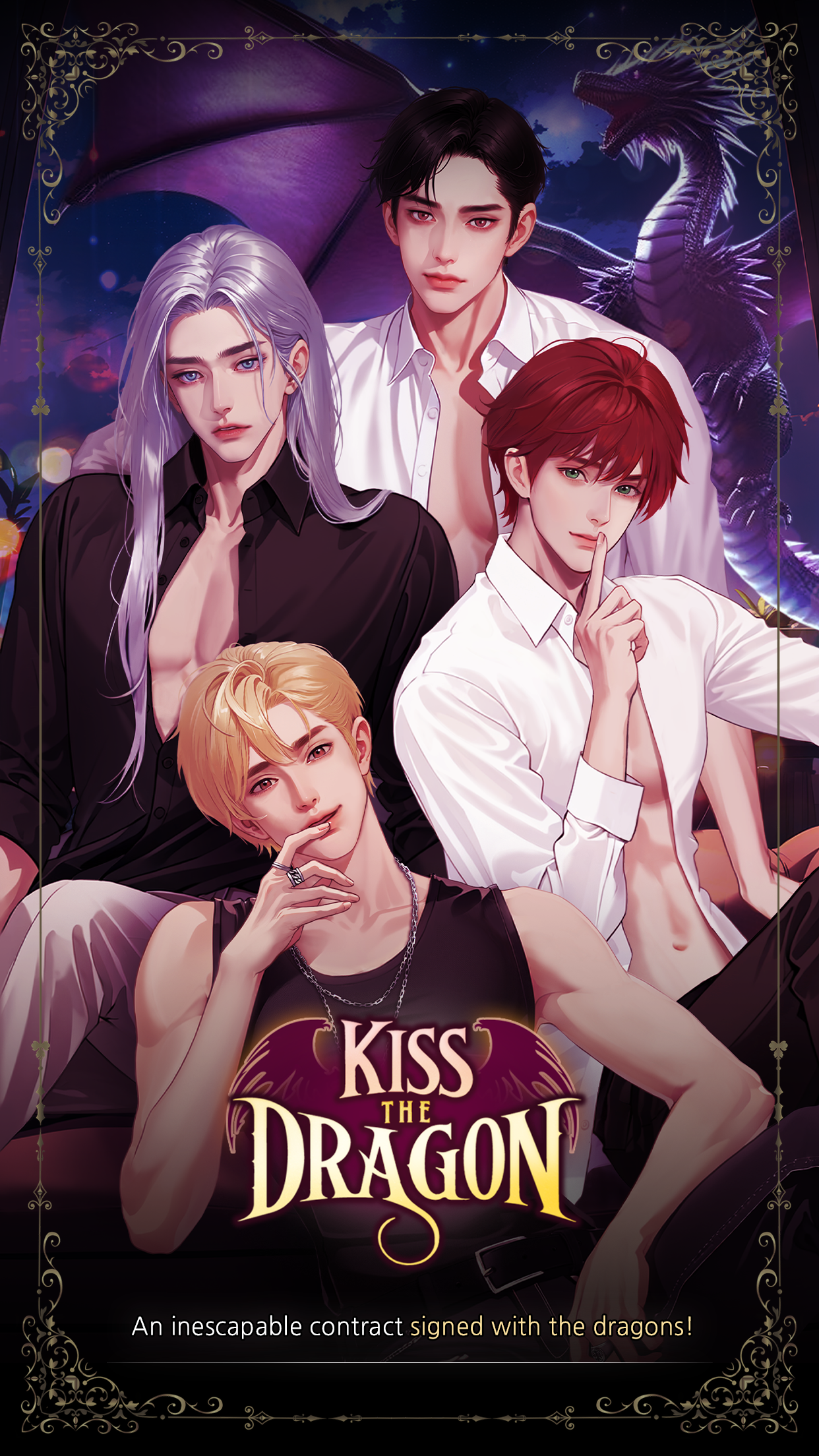 Kiss the Dragon: Fantasy otome Game Screenshot