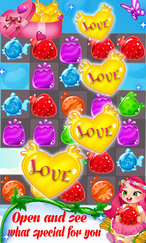 Happy Valentine - Match 3 Game Screenshot