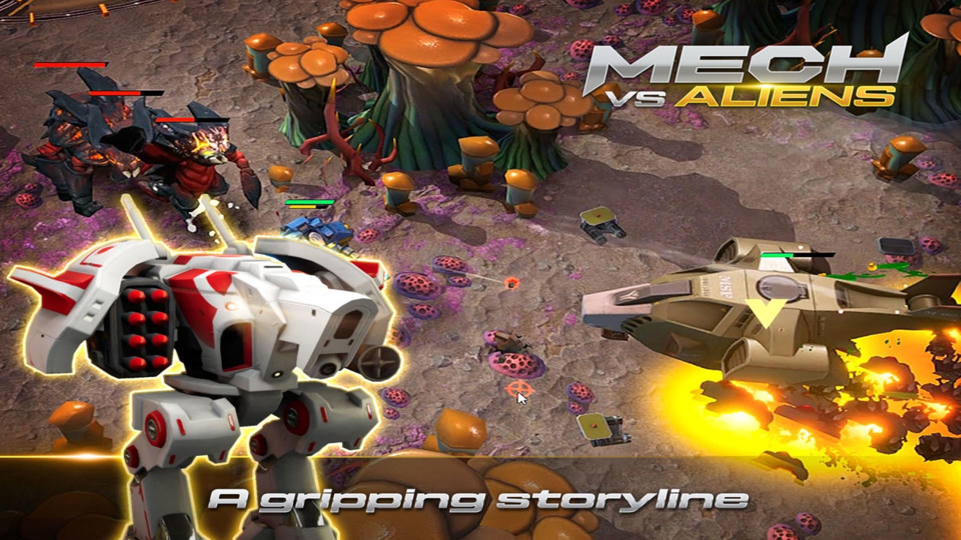 Banner of Mech vs Aliens: RPG de robôs de guerra 0.8.04