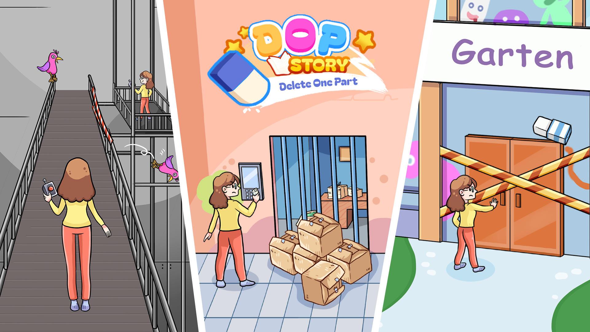 DOP Story: Delete One Part Game Screenshot