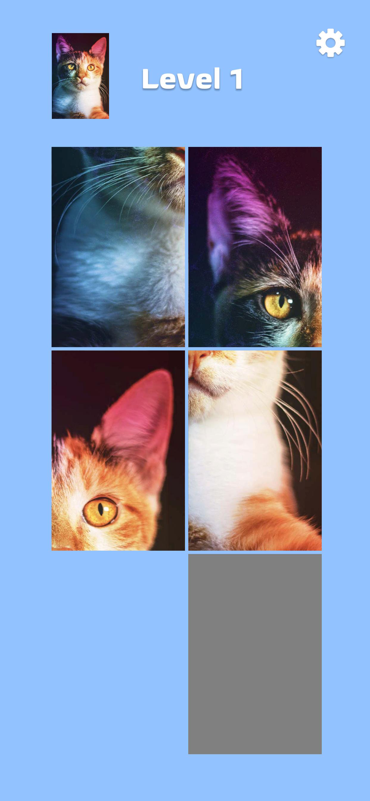 Slide Puzzle 게임 스크린샷