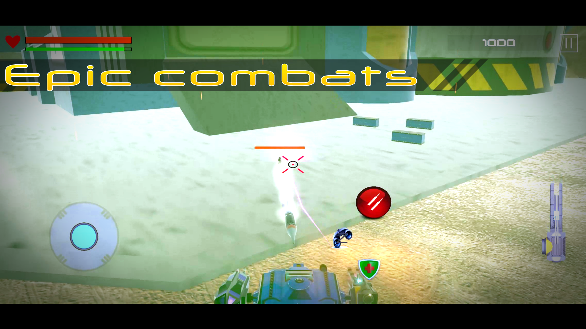 Screenshot of Mech warfare : War Robots game