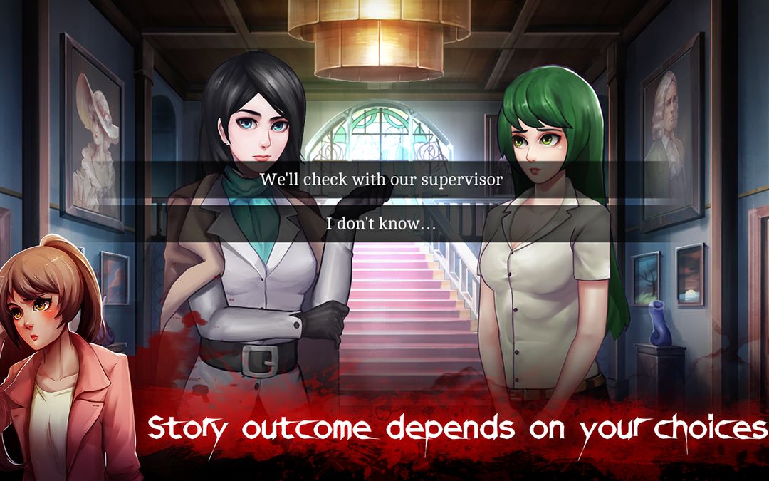Screenshot of The Letter - Horror Novel Game