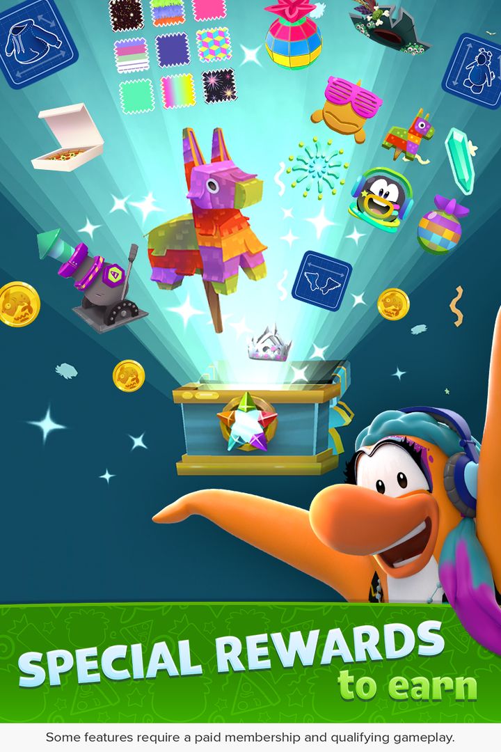 Screenshot of Club Penguin Island