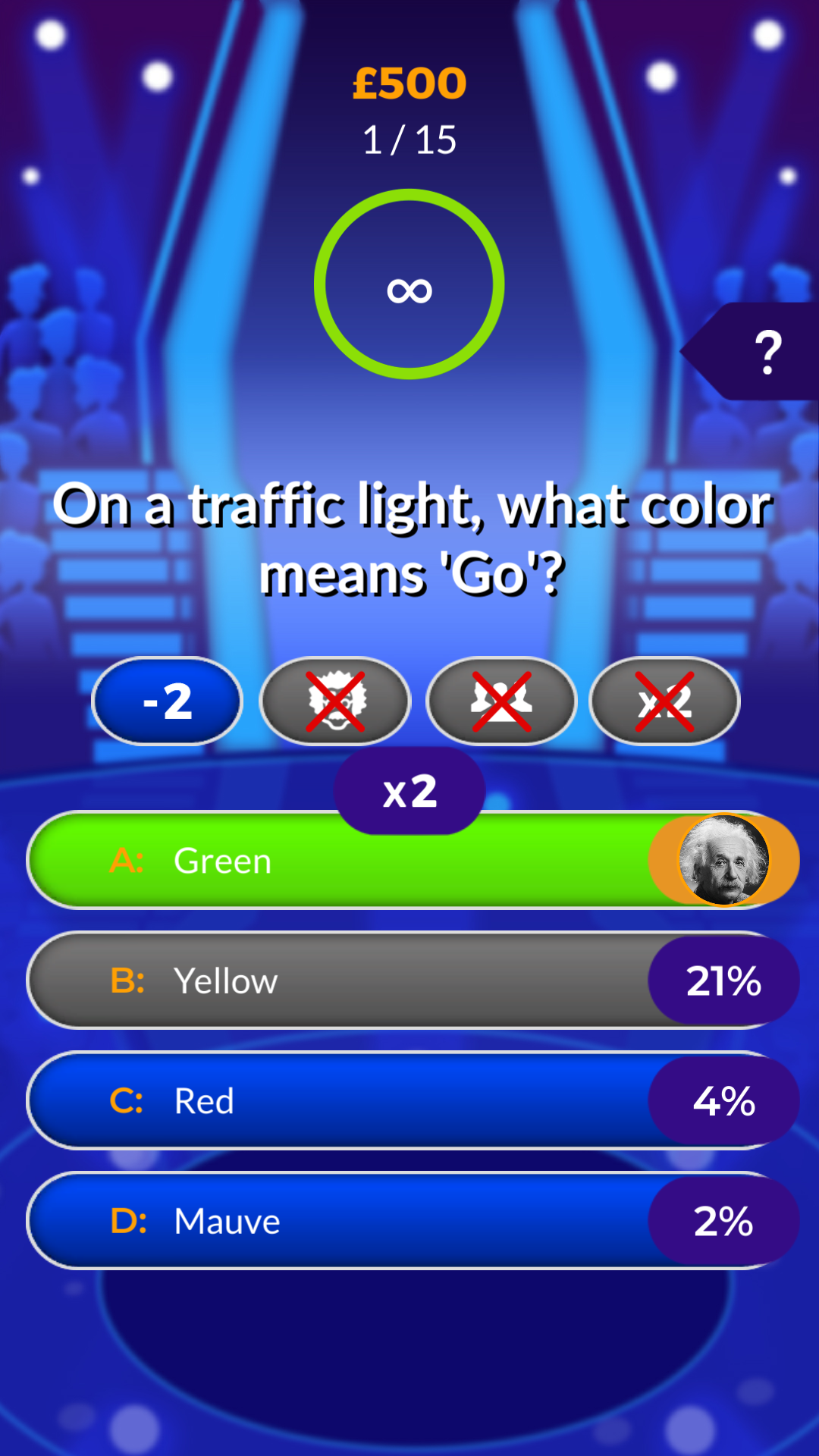 Скриншот игры Millionaire 2019 - General Knowledge Trivia Quiz