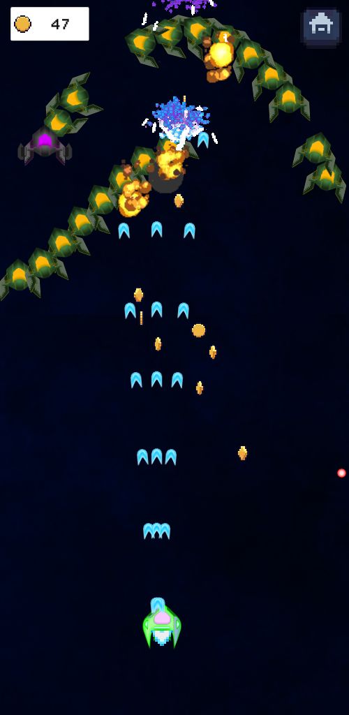 Omego War Ship screenshot game