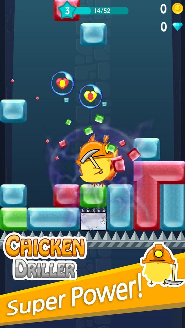 Screenshot of Chicken Driller:Can Your Drill