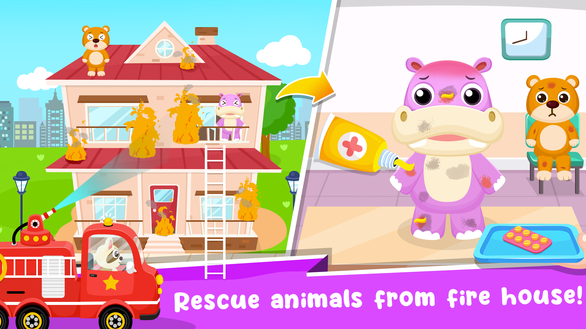 Cuplikan Layar Game Animal Rescue Care