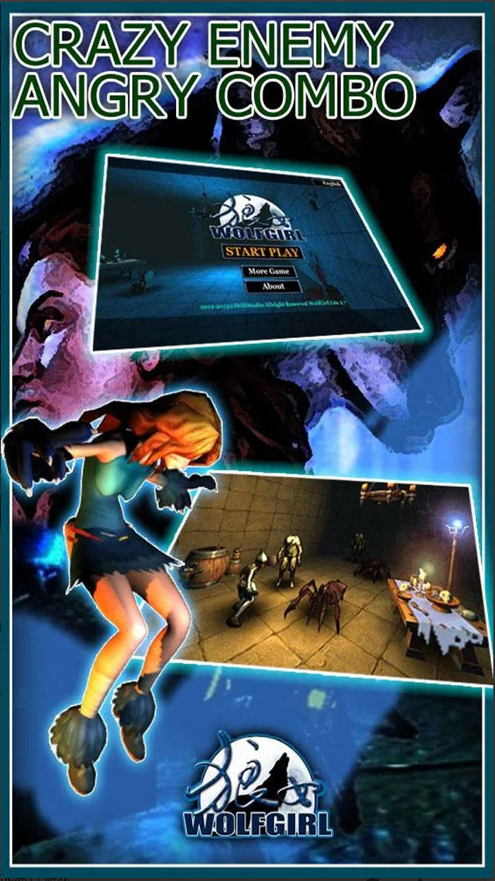 Wolf Girl 2 Game Screenshot