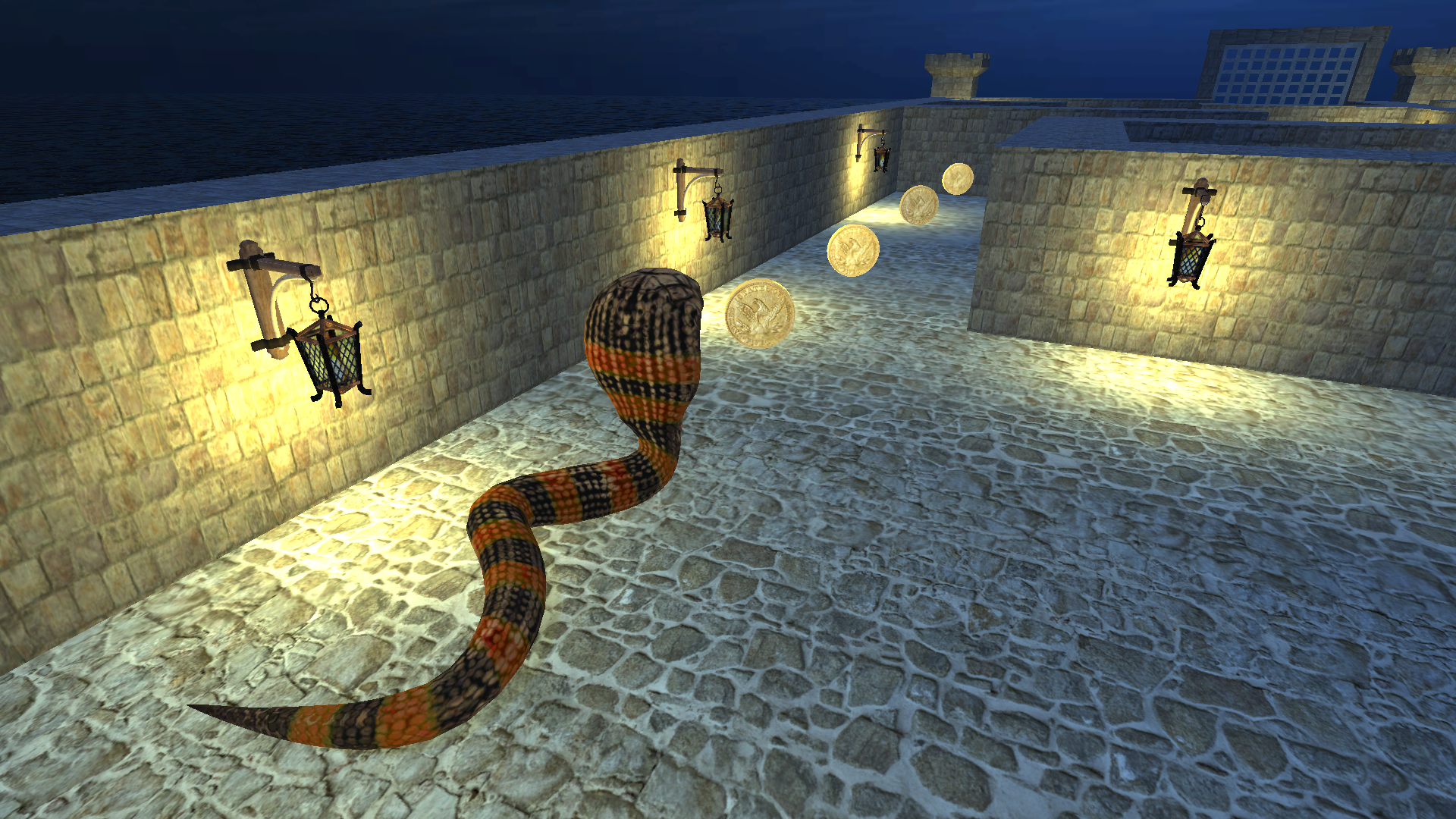 Snake on a pool android iOS-TapTap