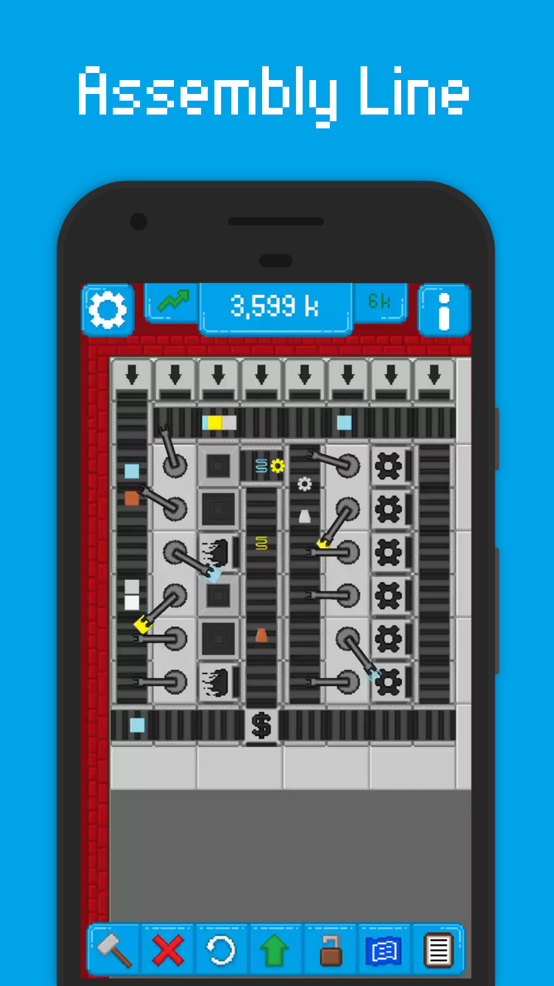 Assembly Line ゲームのスクリーンショット