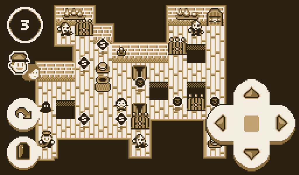 Warlock's Tower: Retro Puzzler ゲームのスクリーンショット