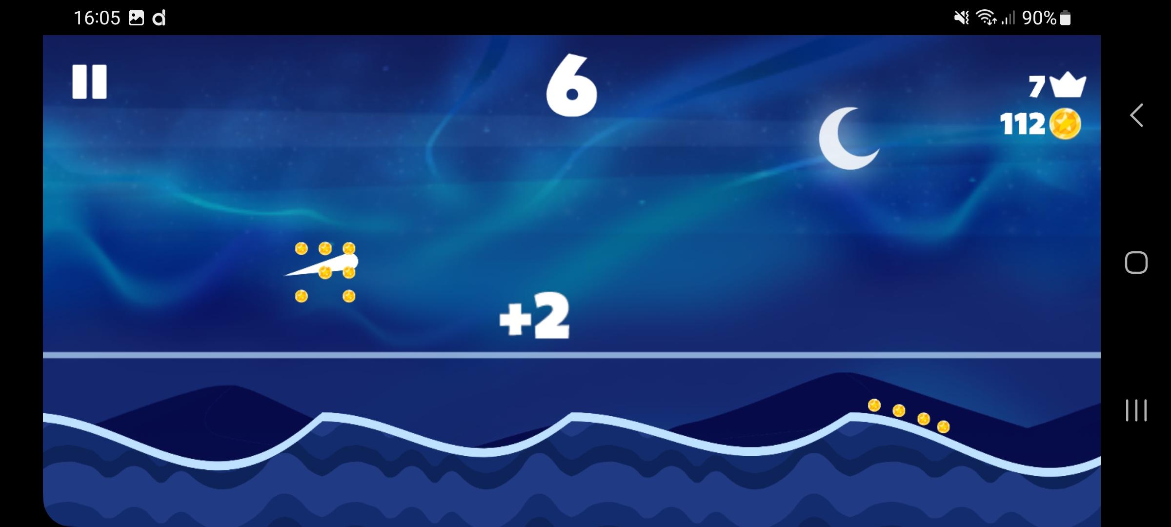 Dune Surfer Game Screenshot