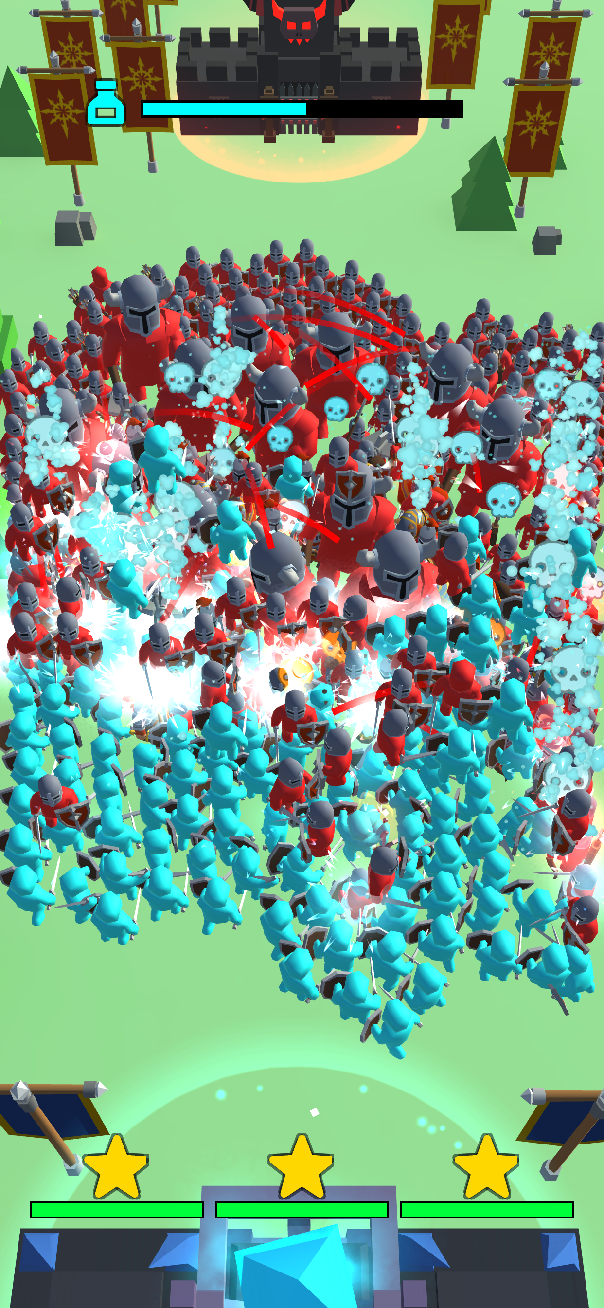 Draw Defence Game Screenshot