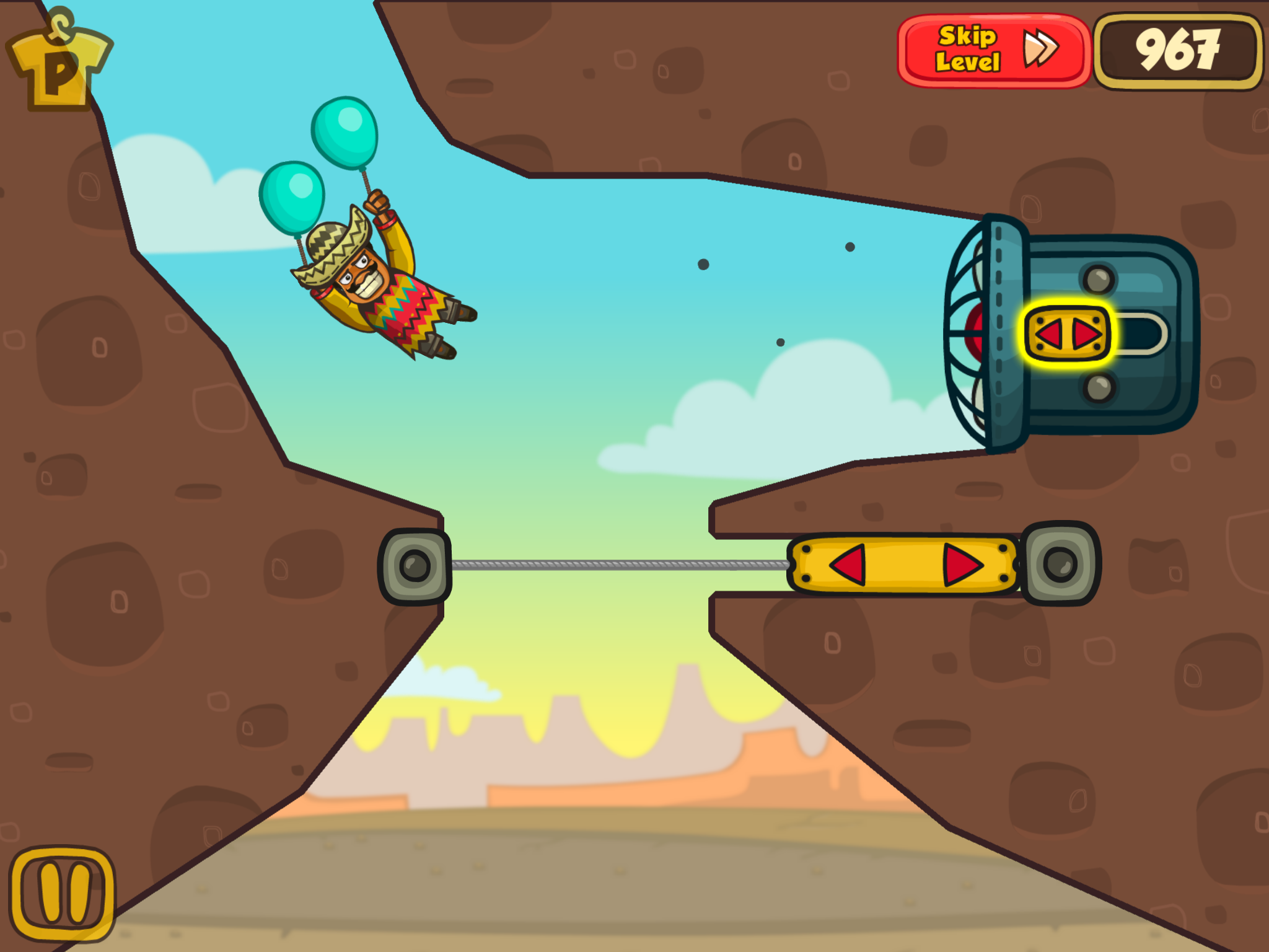 Cuplikan Layar Game Amigo Pancho