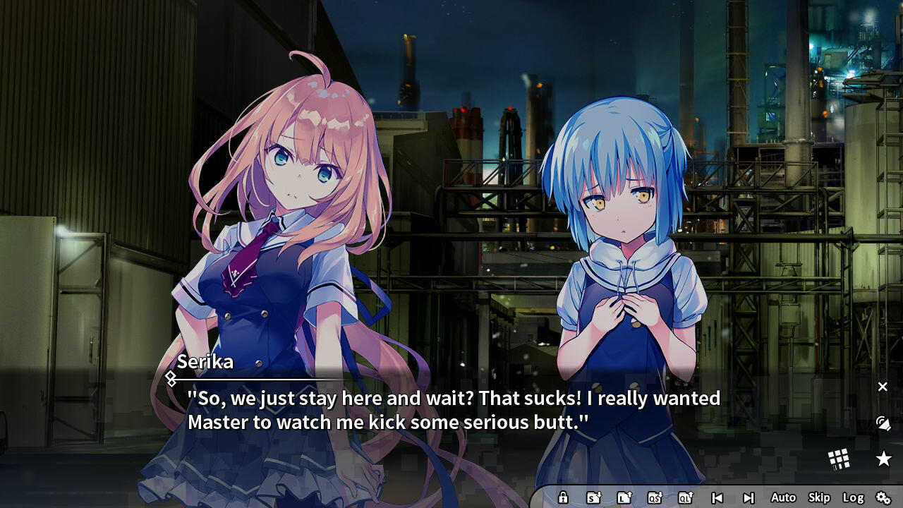 Grisaia Chronos Rebellion ภาพหน้าจอเกม