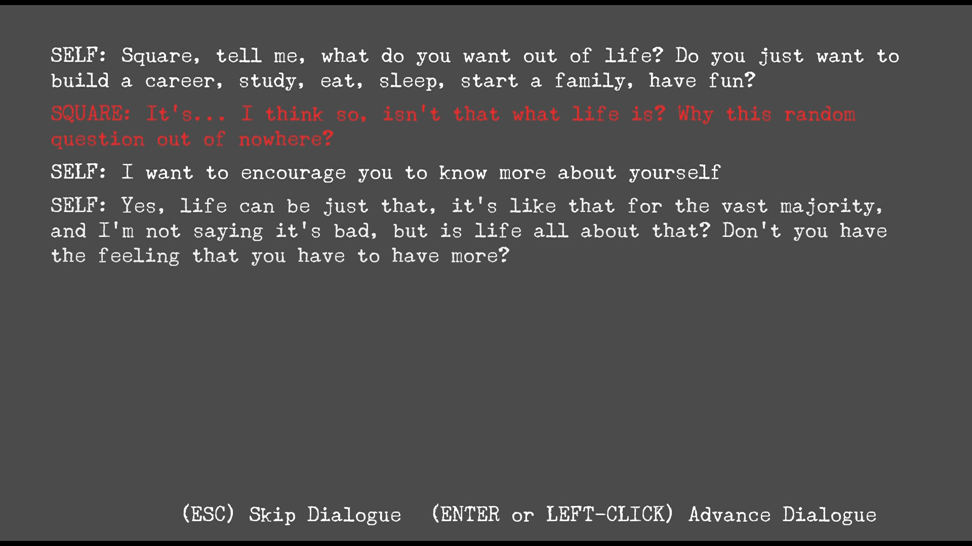 Screenshot of Square Journey