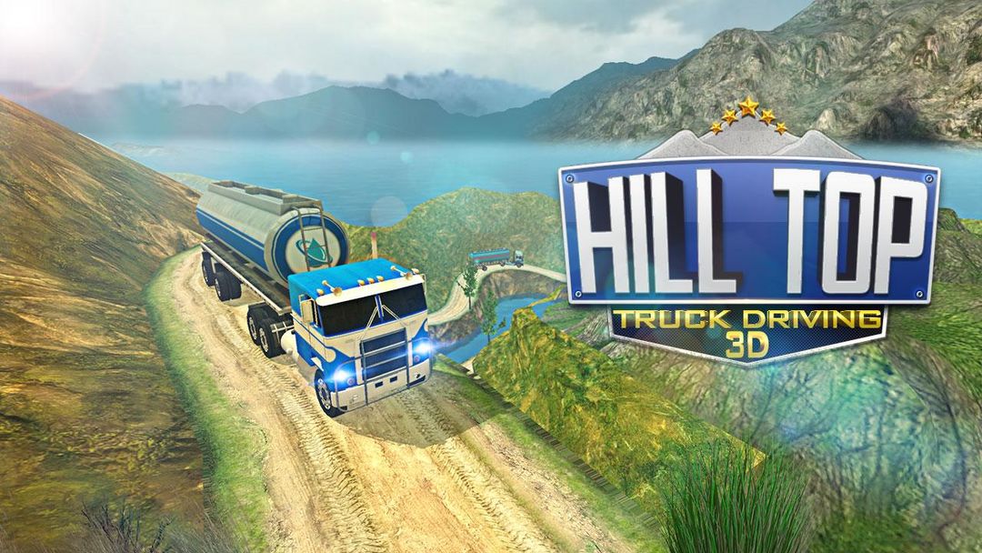 Hill Top Truck Driving 3D 게임 스크린 샷