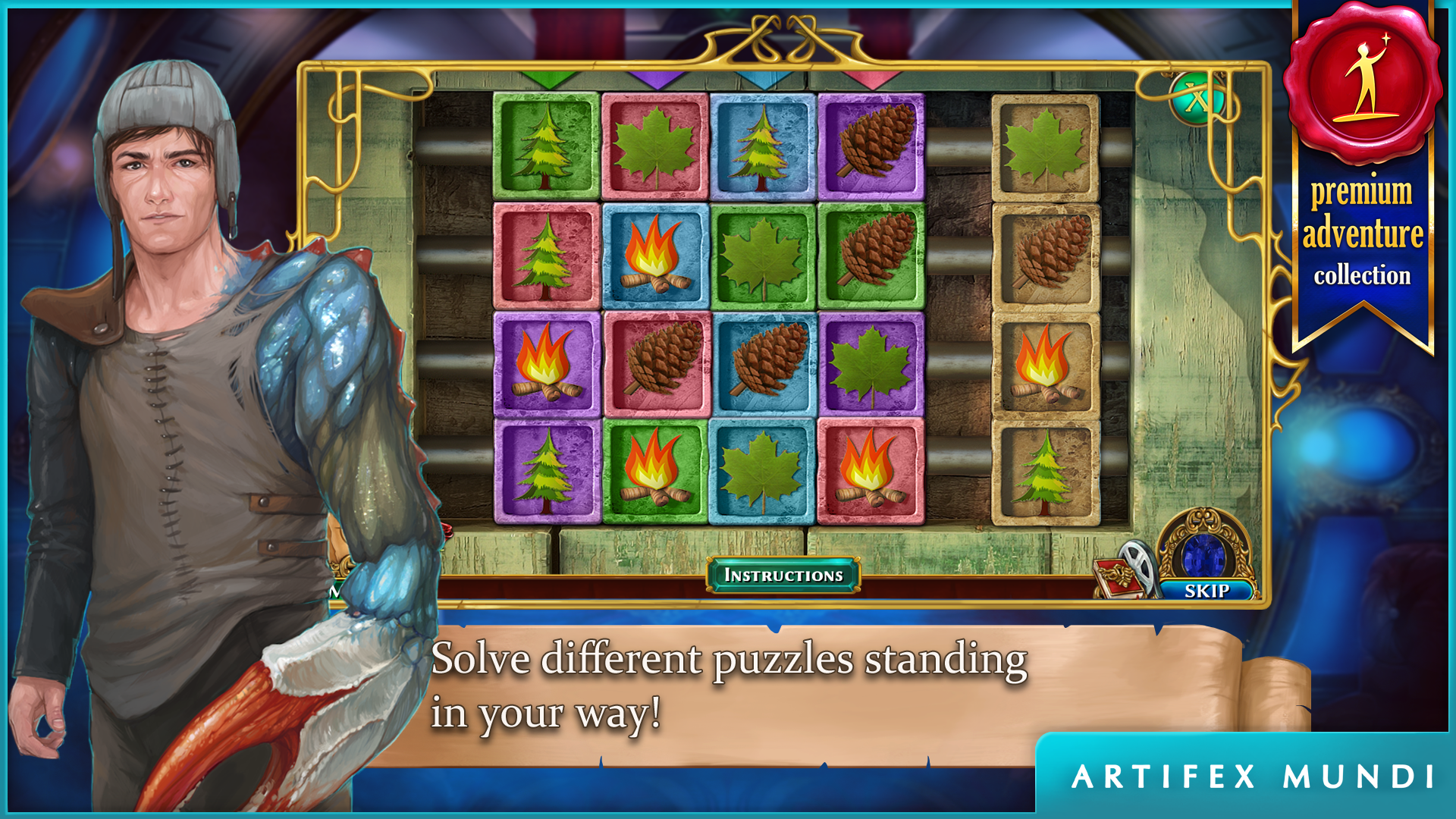 The Emerald Maiden: Symphony o 遊戲截圖