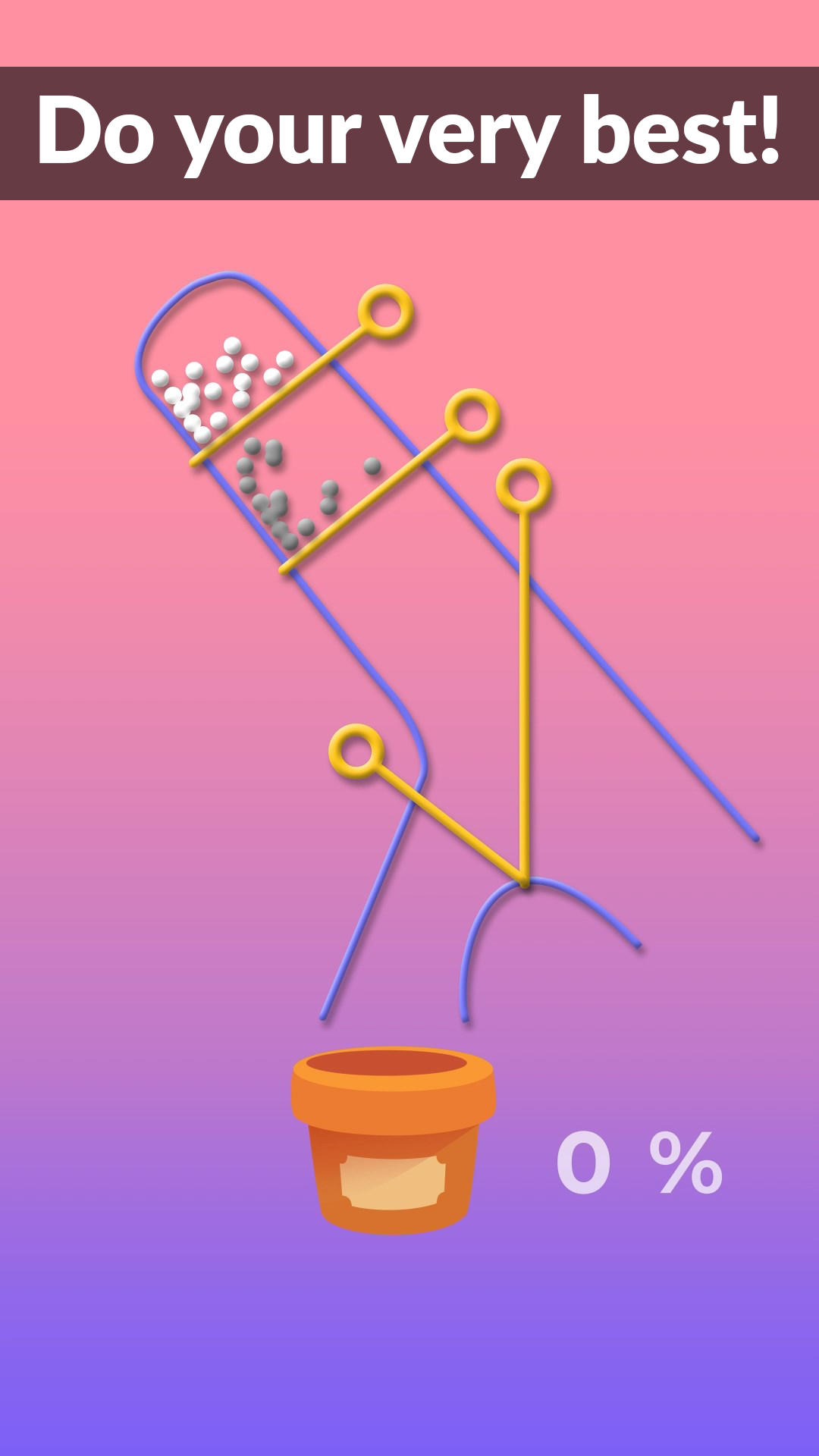 Screenshot of Garden Balls - Pin Pull Games