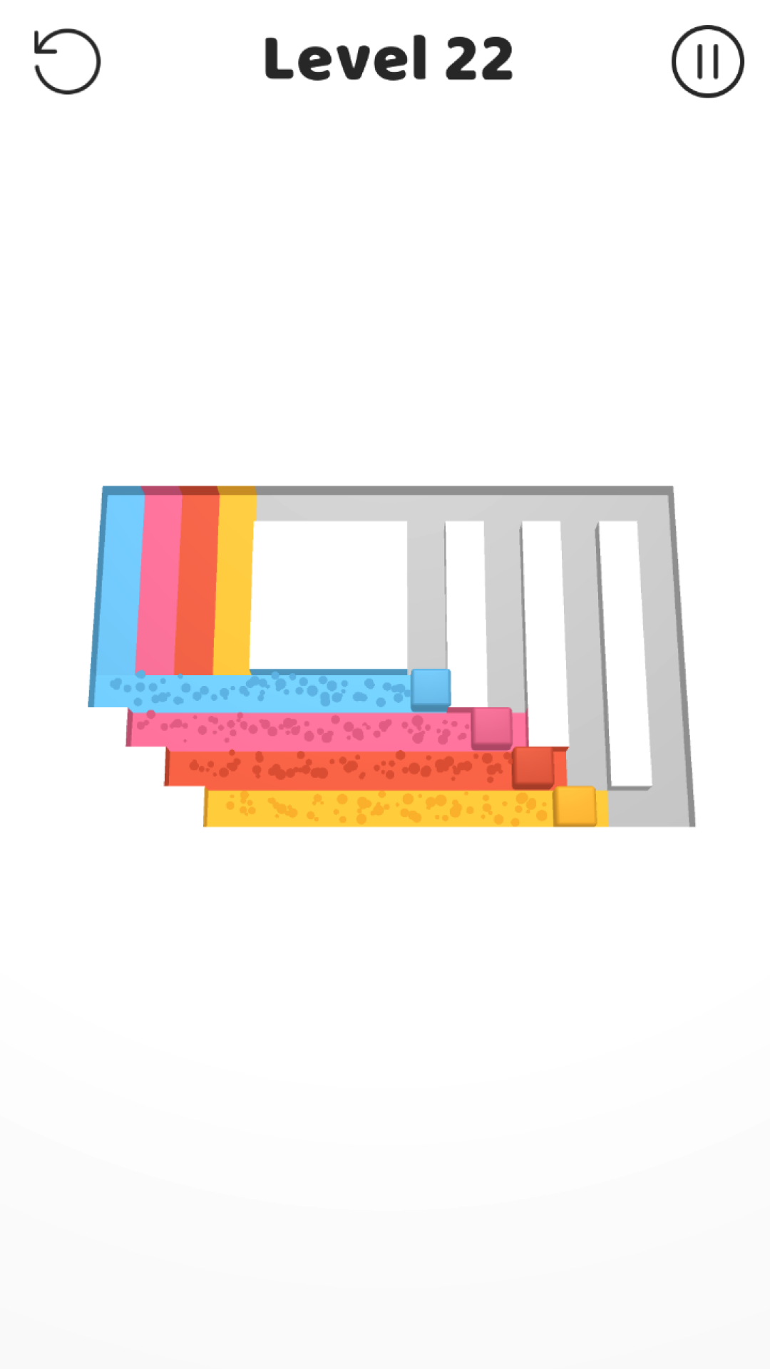 Screenshot of Color Swipe