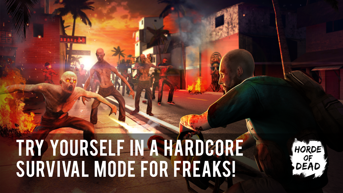 Horde of Dead: Zombie Plague ゲームのスクリーンショット