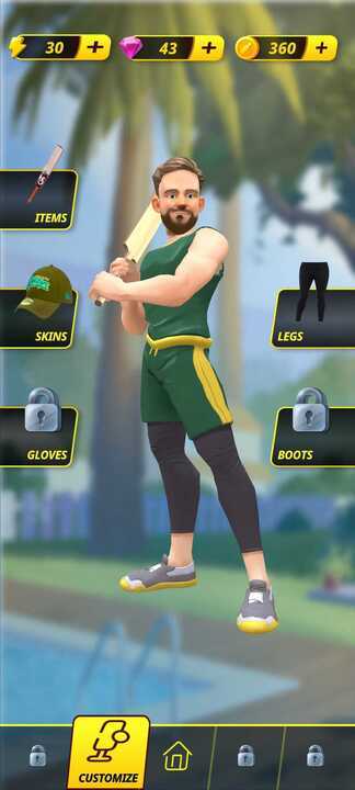 Screenshot of 360 Cricket